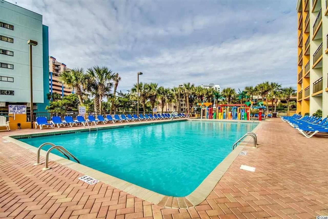 Azure Bliss Oceanfront Condo Sleeps 6 Myrtle Beach Extérieur photo