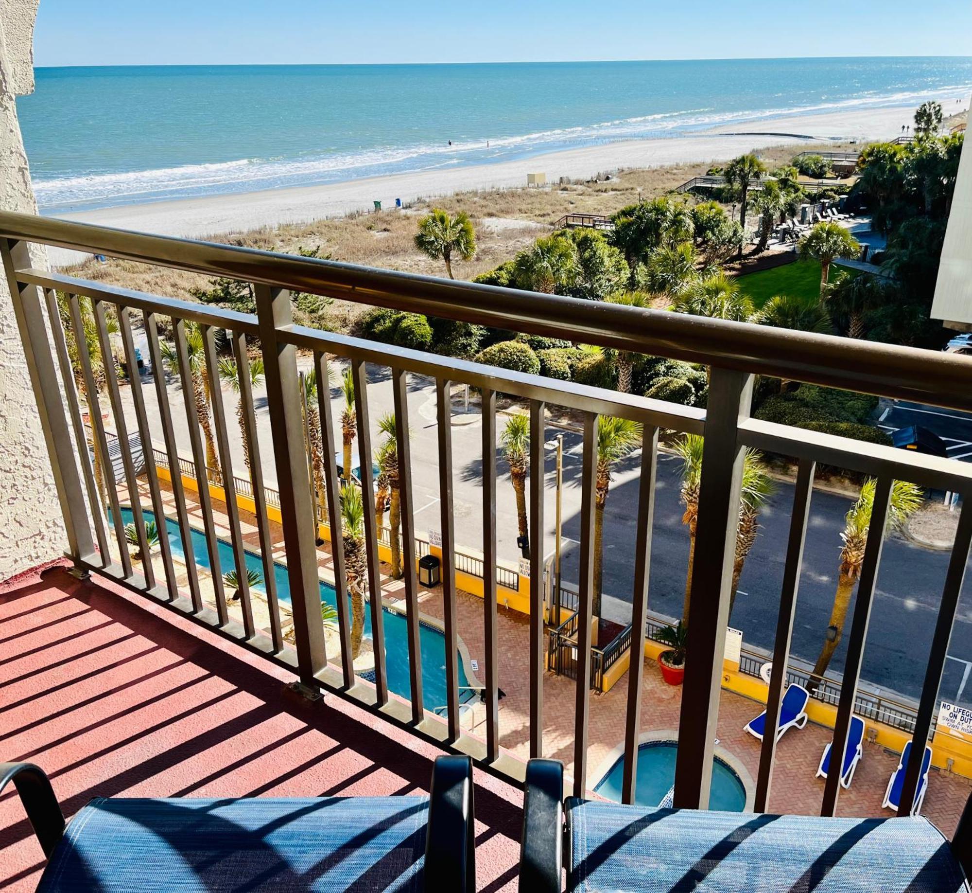 Azure Bliss Oceanfront Condo Sleeps 6 Myrtle Beach Extérieur photo