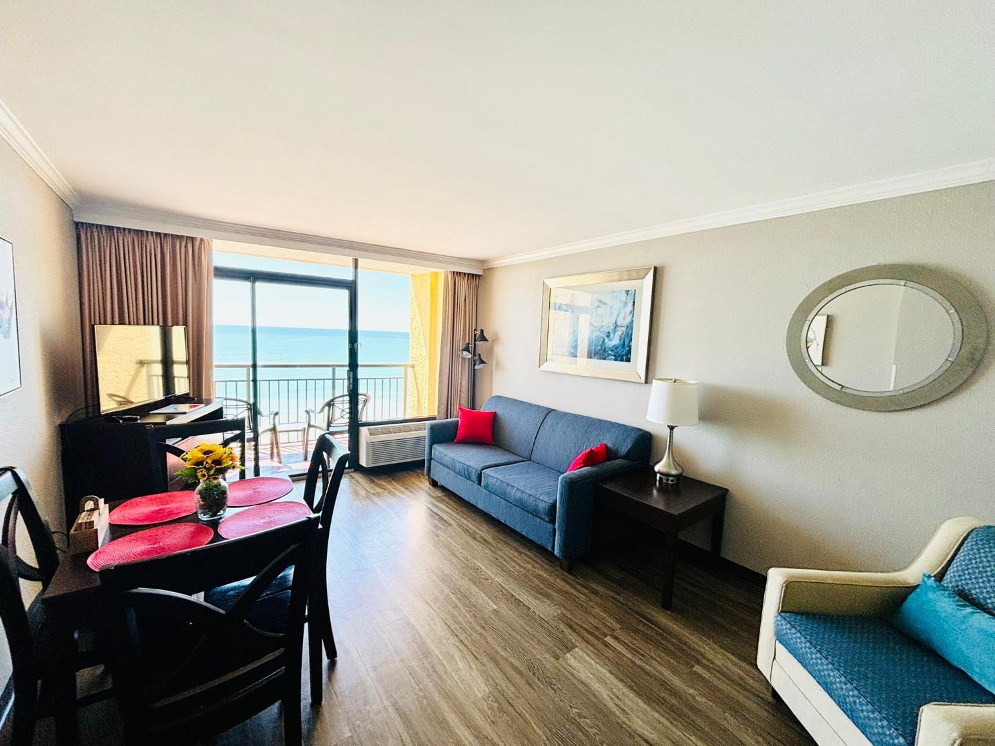 Azure Bliss Oceanfront Condo Sleeps 6 Myrtle Beach Extérieur photo
