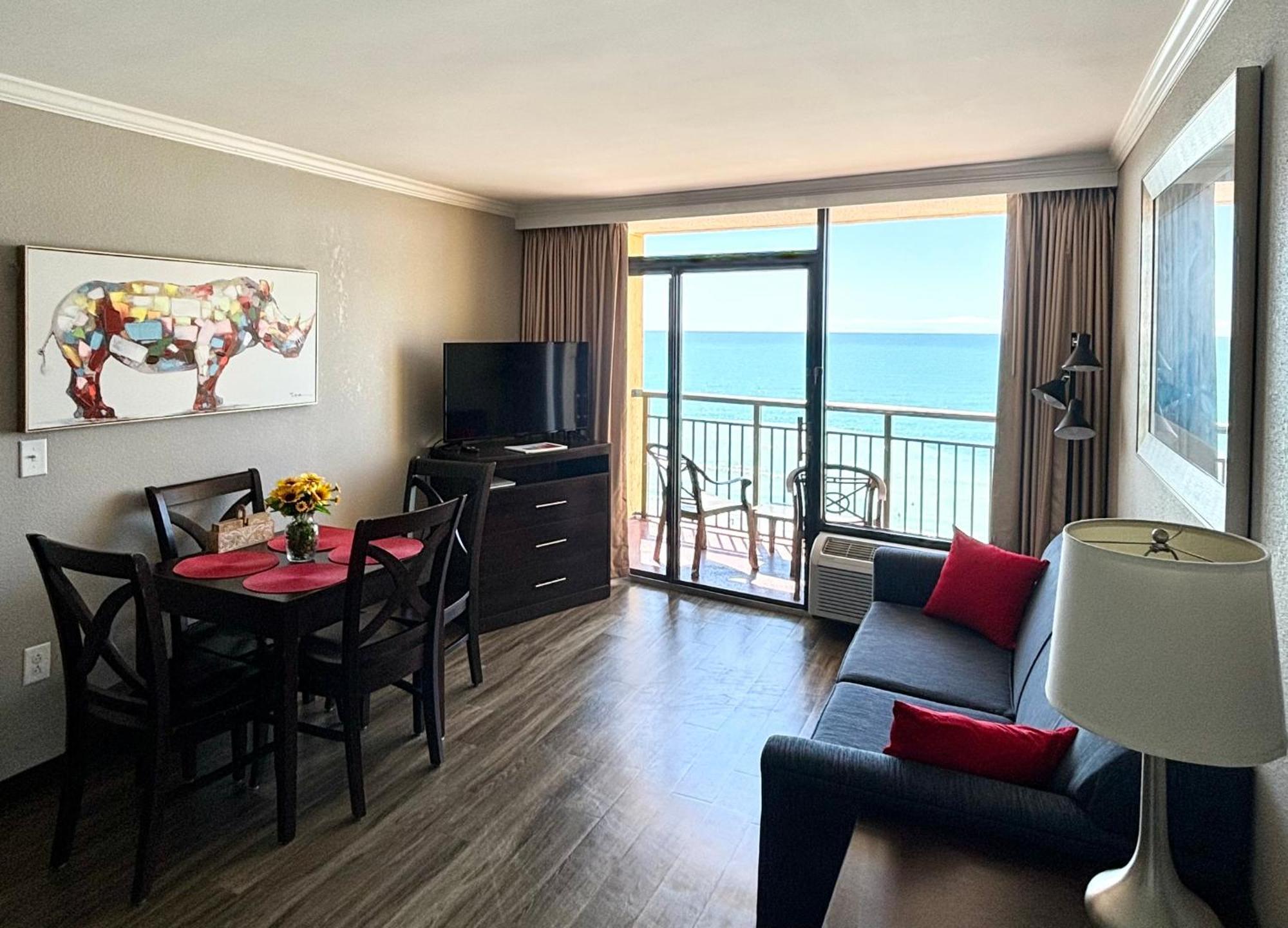 Azure Bliss Oceanfront Condo Sleeps 6 Myrtle Beach Extérieur photo