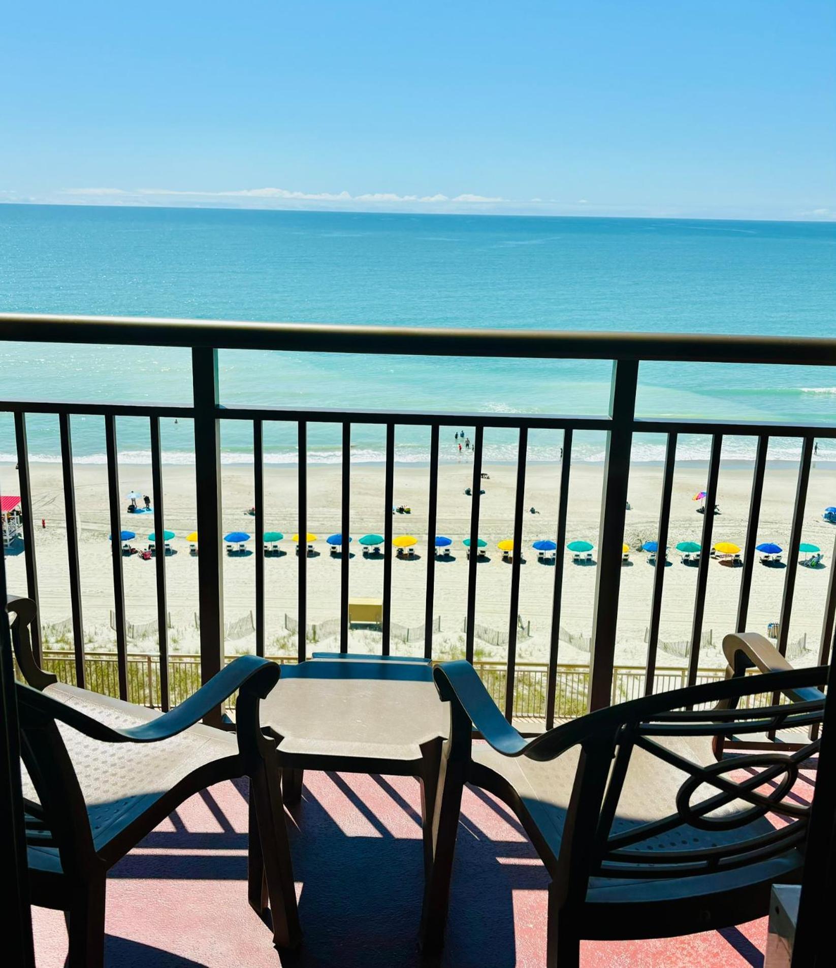 Azure Bliss Oceanfront Condo Sleeps 6 Myrtle Beach Extérieur photo